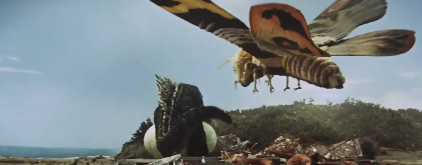 Mothra vs. Godzilla (1964) still